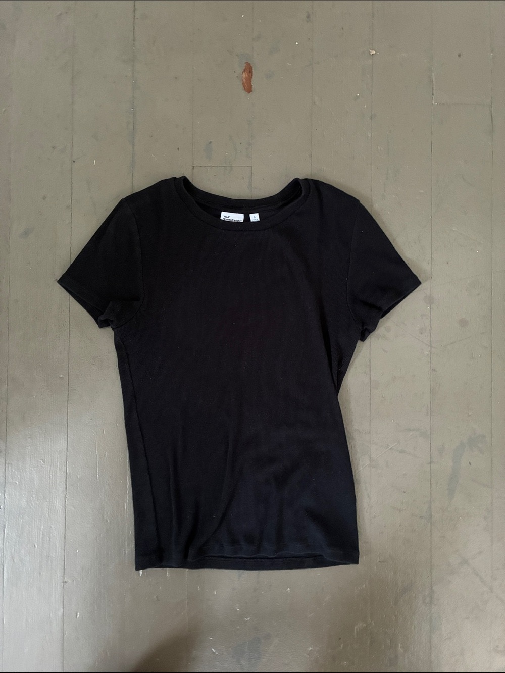 Aritzia TNA Homestretch Rib Tee Size S